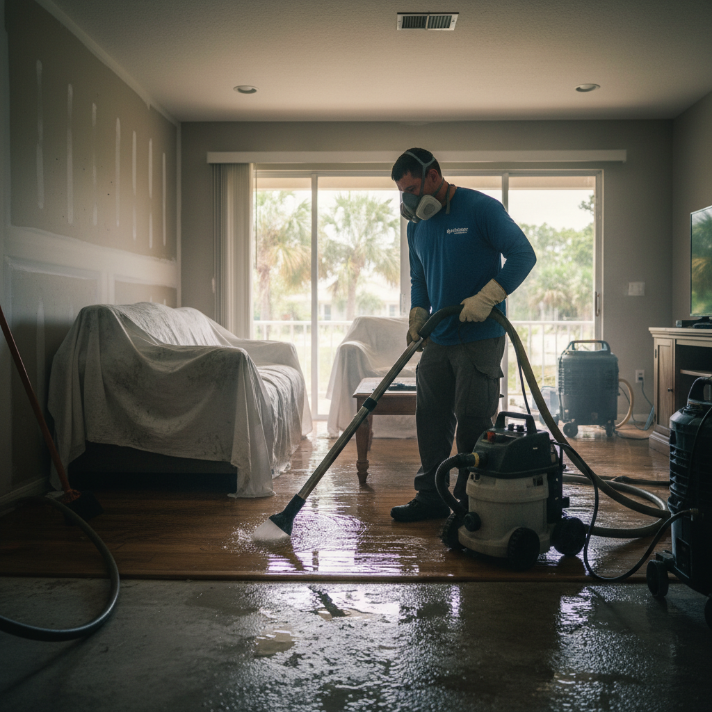 Residential Water Damage Repair in Naples