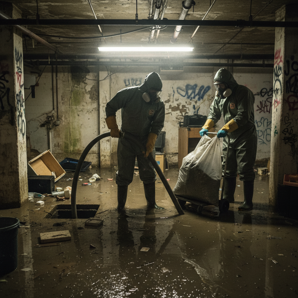 Sewage Cleanup and Disposal in New Hampton