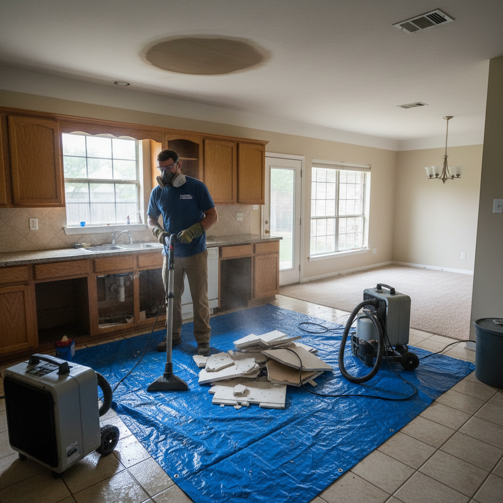 Emergency Water Damage Repair in Houston